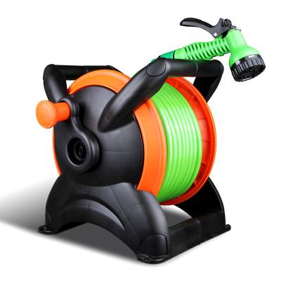 China Hot Selling ABS Material Adjustable Garden Hose Expandable Hose Mental Hose Reel for sale