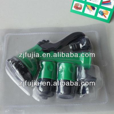 China Variable Flow Control Plastic Model 4pcs 4 Nozzle Spray Gun Set for sale