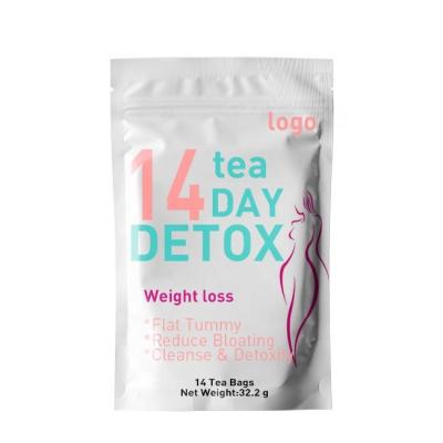 China Low Fat All Natural Ingredients Support Private Label Serve 28 Day Infusion Night Flat Cleanse Belly Detox Tea for sale