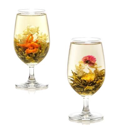 China High quality 100% hand made blooming flower tea gift packaging handmade Chinese blooming tea ball popular in the world for sale