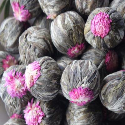 China 100% Chinese Style Hand Made Blooming Flower Tea Souvenir Gift Box Exquisite Combination Scented Detox Health Herbal Tea Dried Flower Blooming Tea Balls for sale