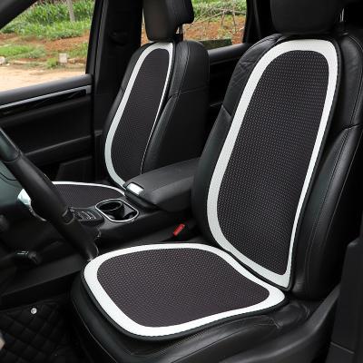 China Inner Ice Silk Breathable Mesh Honeycomb Sports Car Supplies Headrest Lumbar Pillows Easy Assemble Comfortable Car Cushion for sale