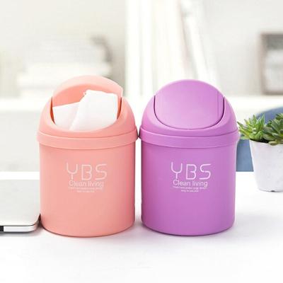 China Durable Home Office Durable Home Office Trash Mini Shake Trash Trash For Pencils Waste Bins Storage Bucket for sale