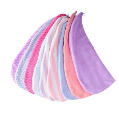 China Lady Bath Towel Dry Hair Microfiber Bath Towel Hair Dryer QUICK DRY Quick Drying Shower Hat for sale