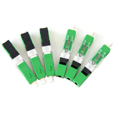 China 2.0/3.0mm FTTH Single Mode SC UPC APC Fast Fiber Optic Cable RPA Conector Crossop FTTH Fiber Optic Fast Connector for sale