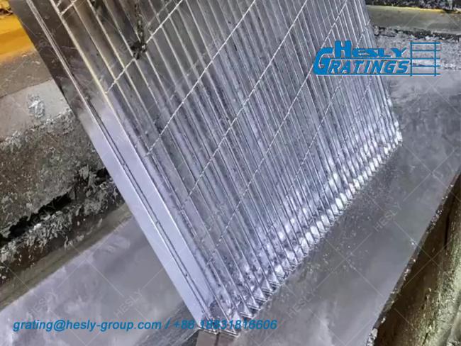 hot dipped galvanised bar grating