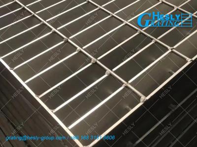 China AISI304 Stainless Steel Grating | Polish Finished | 30x5mm load bar | 30mm pitch - HeslyGrating, CHINA for sale