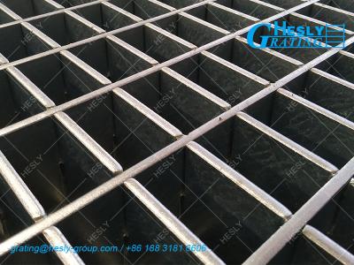 China Press Locked Heavy Duty Grating | 75 micron meter galvanised coating | 50X5mm Load Bar | HeslyGrating CHINA Factory for sale