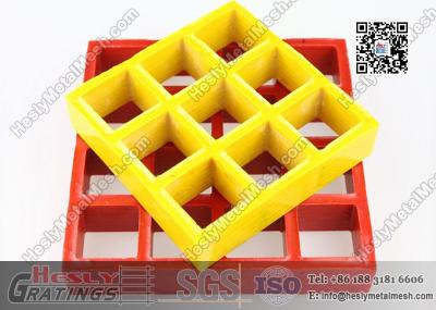 China 38X38mm FRP Molded Grating | China FRP Grating Factory | L2 standard / USCG certificated for sale