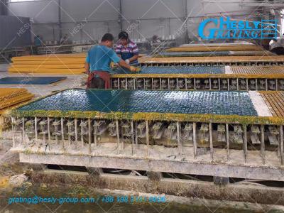 China 38mm depth FRP Molded Grating for vessel catwalk  (ABS certificated) | China GFRP Grating Factory for sale