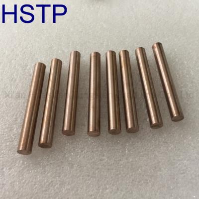 China 20Cu80W Hot Sale Tungsten Rod Tungsten Alloy Copper Rod Machinery 2021 Good Thermal Conductivity for sale