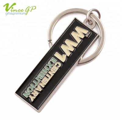 China Promotional giveaways event awards keepsake. Souvenir Key Chain 17.8g Custom Metal Keyring Promotional Metal Key Chain for sale