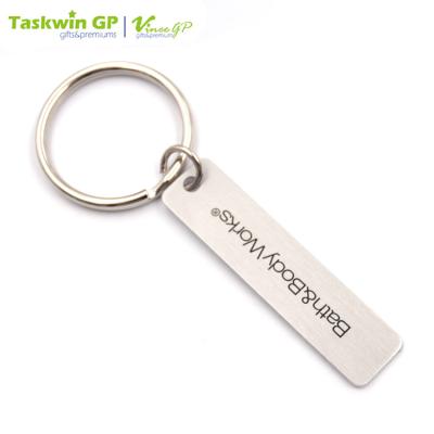 China Custom Logo Birthday Gift Keepsake Metal Personalized Key Chain for sale