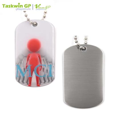 China Europe Sublimation Printer Logo MC1 Stainless Steel Blank Dog Tag Printing Collar for sale