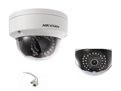 중국 3MP 백색 Hikvision IP 사진기 고해상 이중 시내 30m IR 범위 판매용