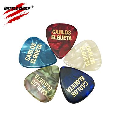 China GUITAR printing your own Logo Custom Sublimation Guitar Picks for sale