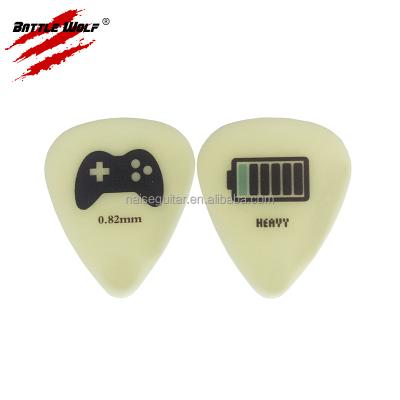 China GUITAR Mode Glow in Dark Guitar Picks for sale