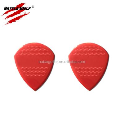 China GUITAR Shiny Nylon Emboss Jazz Guitar Pick for sale