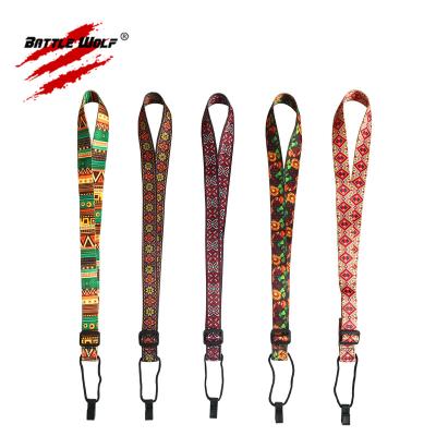 China Custom Polyester Design Different Stability Polyester Ukulele Parts Soft Ukulele Strap for sale