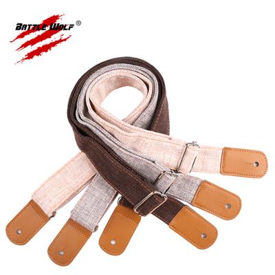 China Comfortable Canvas Colorful Different Style Free Breathe Real Leather Finishes Wholesale Ukulele Strap Canvas Accessories for sale