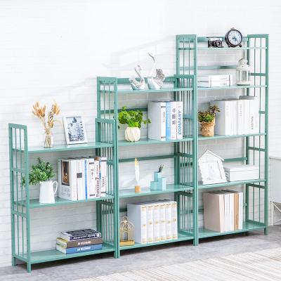 China Convertible Industrial Shelf Bookshelf Industrial Metal Pipe Mount Wall Shelf Open Storage For Home Office Living Room Bedroom Shelf for sale