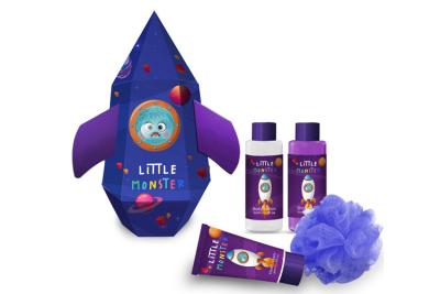 Китай Kids Baby Bath Gift Sets Shower Gel And Hand Cream Body Care Gift Set With Sponge продается