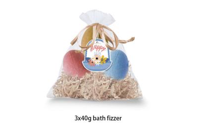 China Sistema del regalo del baño de Fizzers del baño del bolso 3pcs de la organza pequeño en venta