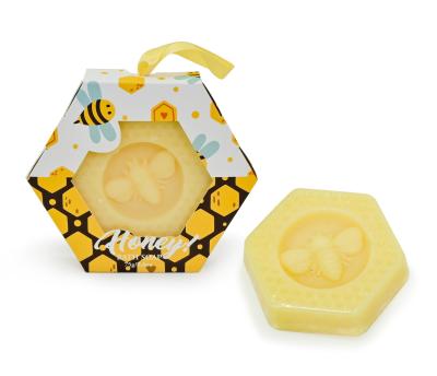 Cina 75g Honey Scented Bar Soap Sedex ha certificato in scatola di carta in vendita