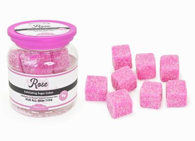 Cina 8*20g che esfolia Sugar Cubes Exfoliating Body Scrub in barattolo di plastica in vendita