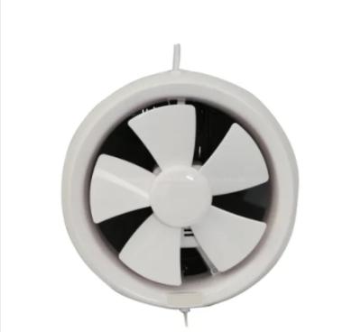 China Hotels Wholesale SAA 6 Inch 220V Kitchen High Power Plastic Low Noise Round Ceiling Ventilation Wall Mounted Exhaust Fan for sale