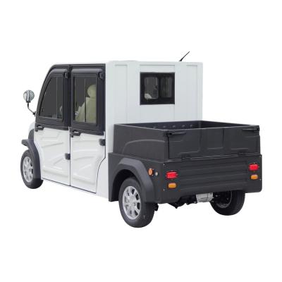 China 72V 4seater cased electric company vehicle with cargo box A7 for sale