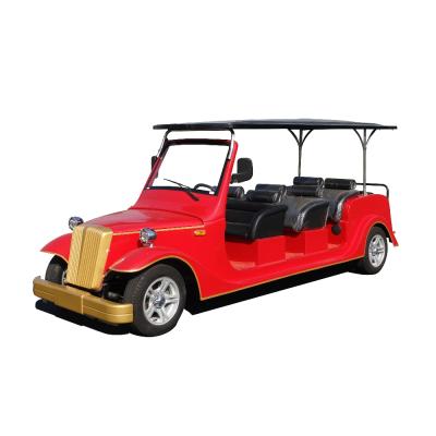 China Electric Classic Tourist Spot 8 Seater Sightseeing Car And Touring Vehicle for sale