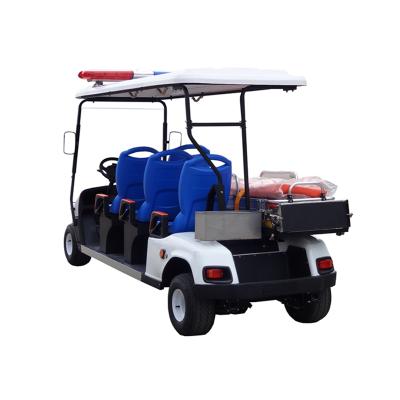 China Golf Place Electric Power Hospital Stretcher Ambulance Golf Cart for sale