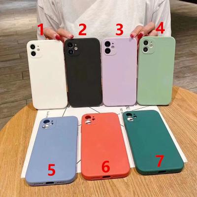 China Anti-fall suitable for Xiaomi 11Ultra mobile phone shell Rubik's cube liquid for right edge note9 rice red silicone k40/k30 protector for sale