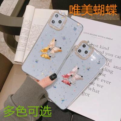 China Anti-drop suitable for Xiaomi for Huawei for VIVO mobile phone case for OPPO for Samsung soft starry beautiful butterfly shell protector for sale