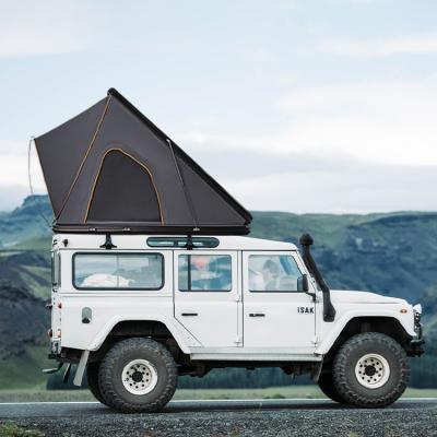 China Trigone / V-Type Ground Nail WILDSROF 3000mm Hardshell 2021 Top Rooftop Tent Car Roof Water Resistance Rooftop Tent for sale