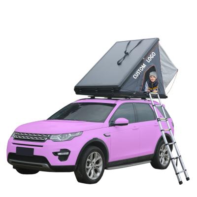 China Extended Type WILDSROF Aluminum Car Roof Top Tent Camping 2 Person Outdoor Hard Shell Roof Top Tent Dachzelt for sale