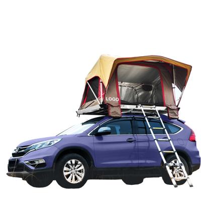 China Straight Tying Type WILDSROF Shell Roof Top Tent Aluminum Automatic Soft Roof Top Tent For Outdoor Cars Camping for sale