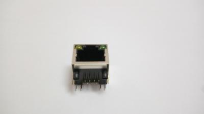 China 1x1 Buchse des Hafen-RJ45, Netz Jack, Seite tragen RJ45 mit LED Jack ein zu verkaufen