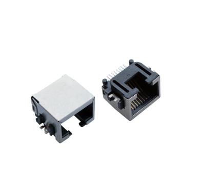 Китай SMD Rj45/низкопрофильный RJ45 Jack, Rj45 телефон Jack с тонуть плитой высоко 8,6 mm продается