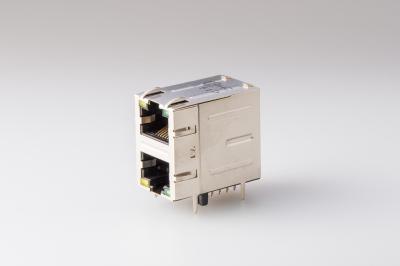 Китай Фильтр Jack RJ 2P разъема RJ45 с СИД и экраном RMA-065BC-20F6-YG продается