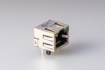 China Single Port RJ45 Modular Jack 8P8C Router Jack RJ45 Modular Connector for sale