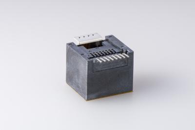 China Female 180 Degree 8P8C SMD RJ45 Jack,  Rj45 Socket Top Enter for sale