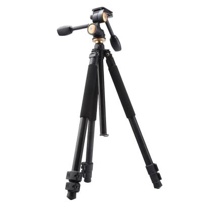 China QZSD Q470B load 15kg 172cm panoramic main dslr digital camera tripod swivel mount panhead heavy duty handel for sale