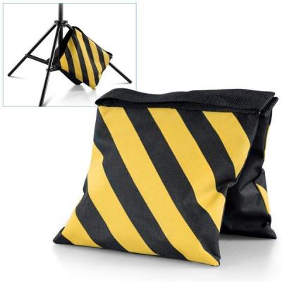 China Photography Sandbags Black / Yellow Heavy Duty Sandbag Photography Studios Video Stage Movie Sandbag Case For Light Stands Rumble Arm Tripods for sale