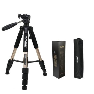 China ZOMEI Q111 Professional Portable Travel Aluminum Video Camera Tripod & Pan Head Camera For SLR DSLR Digital Camera for sale