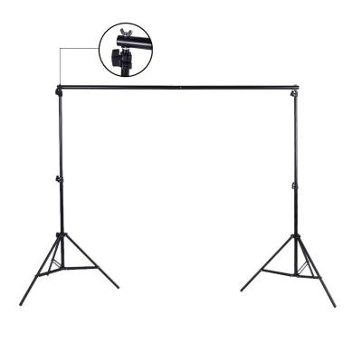 China 2 * 3m/6.6 * 9.8ft Photography Studio Wedding Photo Background Backdrop Adjustable Photo Backdrop Crossbar Kit for sale