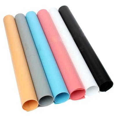 China SOLID COLOR 40*50cm PVC waterproof color primer for sanoto K40 studio photography box backdrop cloth for sale