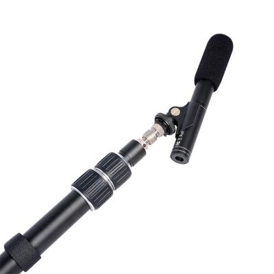 China Aluminum Aluminum Microphone Telescopic Handheld Pole 2.5M For Photography Equipment for sale