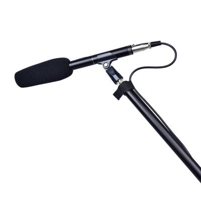 China Shock Mount 2.5M Stand Holder Boompole Stereo Video Recording Microphone Extendable Microphone for sale